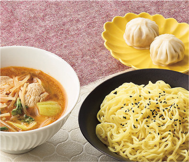 豚しゃぶ肉のタンタンつけ麺