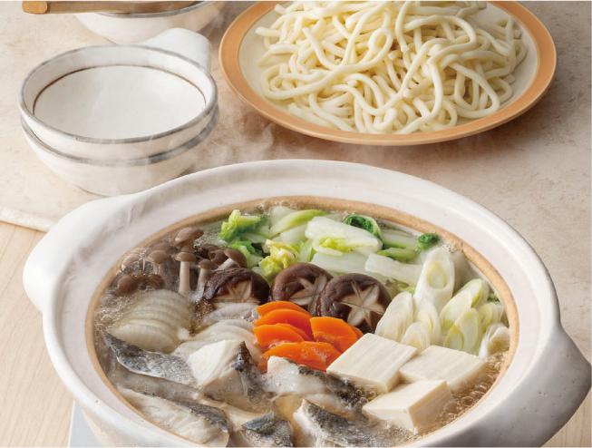 １/２日分の野菜が摂れる！たらちり鍋